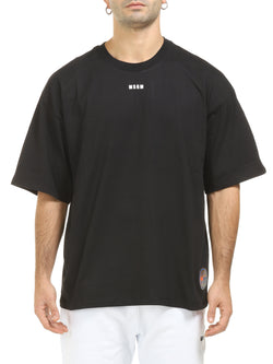 MSGM T-SHIRT IN COTONE CON LOGO