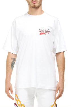 GCDS T-SHIRT GIROCOLLO SANFORIZED