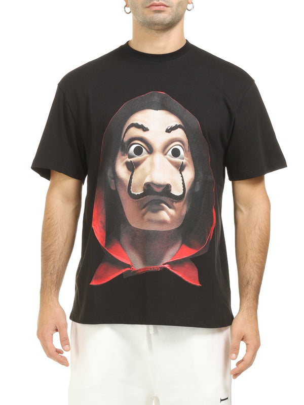 IH NOM UH NIT T-SHIRT DALI MASK LOGO ON BACK