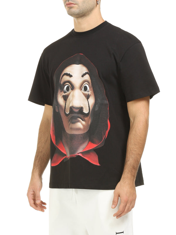 IH NOM UH NIT T-SHIRT DALI MASK LOGO ON BACK