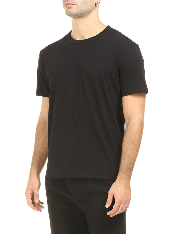 GRIFONI T-SHIRT GIROCOLLO CON ROTTURE