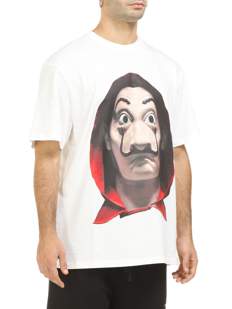 IH NOM UH NIT T-SHIRT DALI MASK LOGO ON BACK