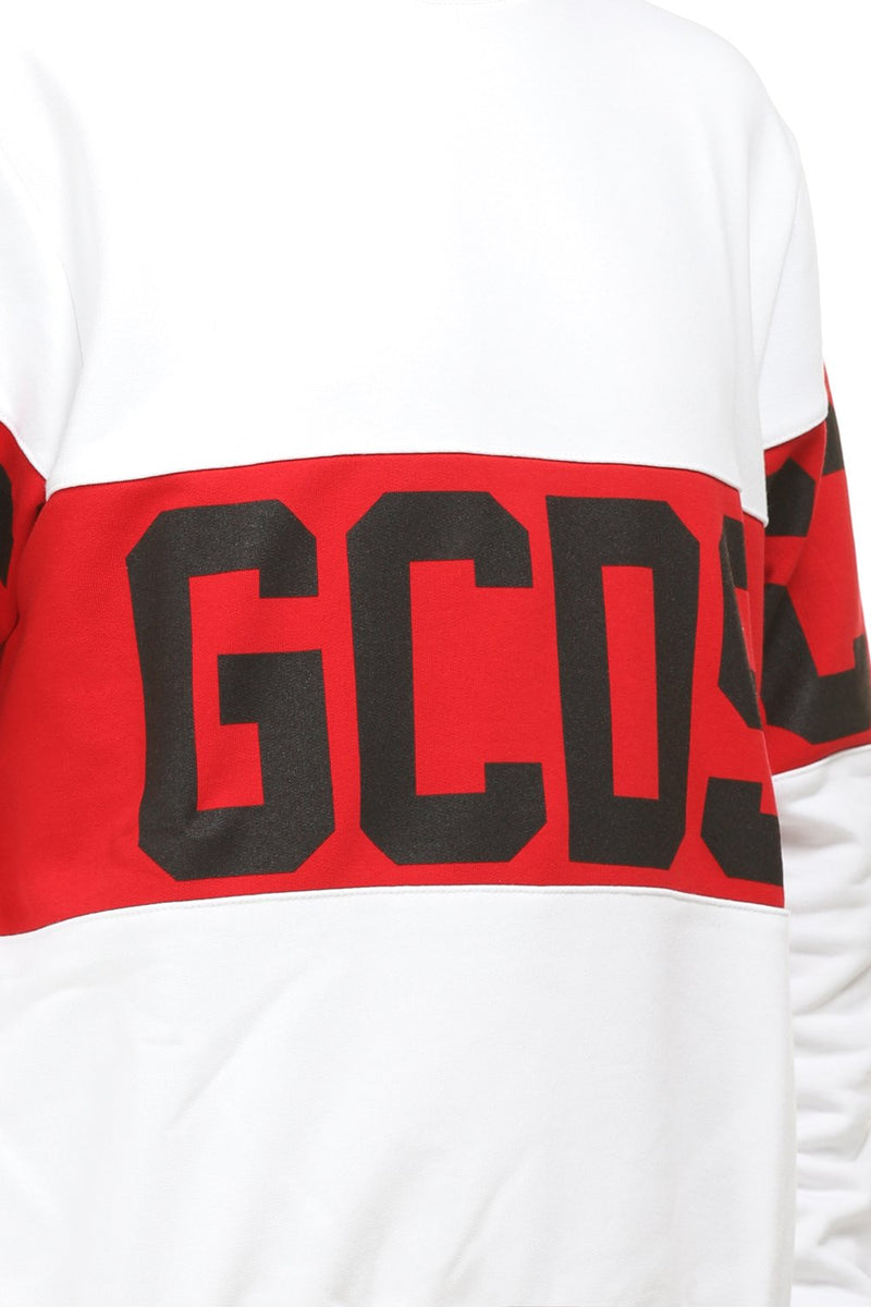 GCDS FELPA BAND LOGO GIROCOLLO