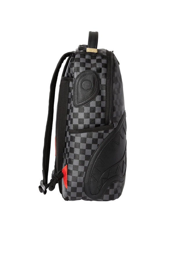 SPRAYGROUND zaino henney checkered sharkmouth