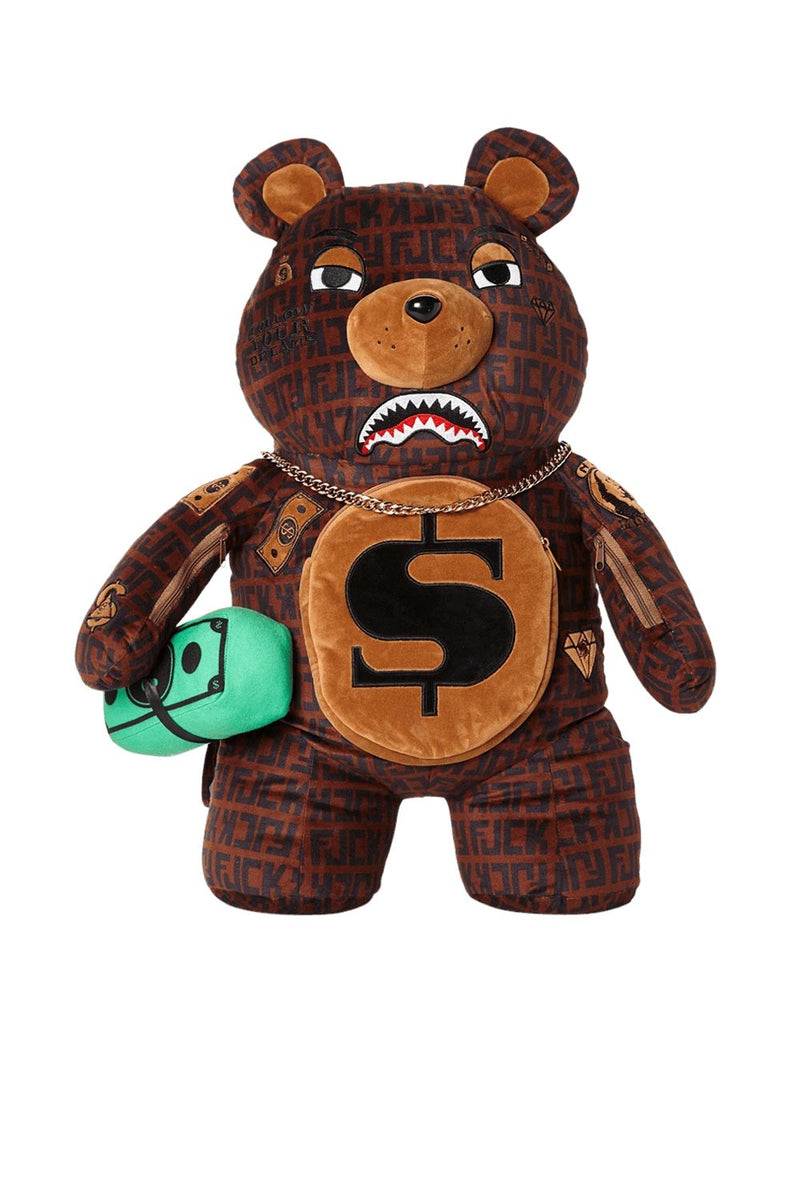 SPRAYGROUND zaino offender money bear