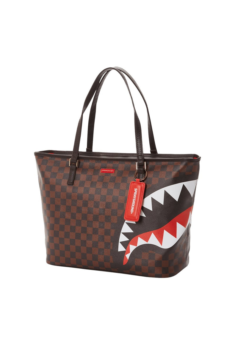 SPRAYGROUND Borsa shopper checks e camo