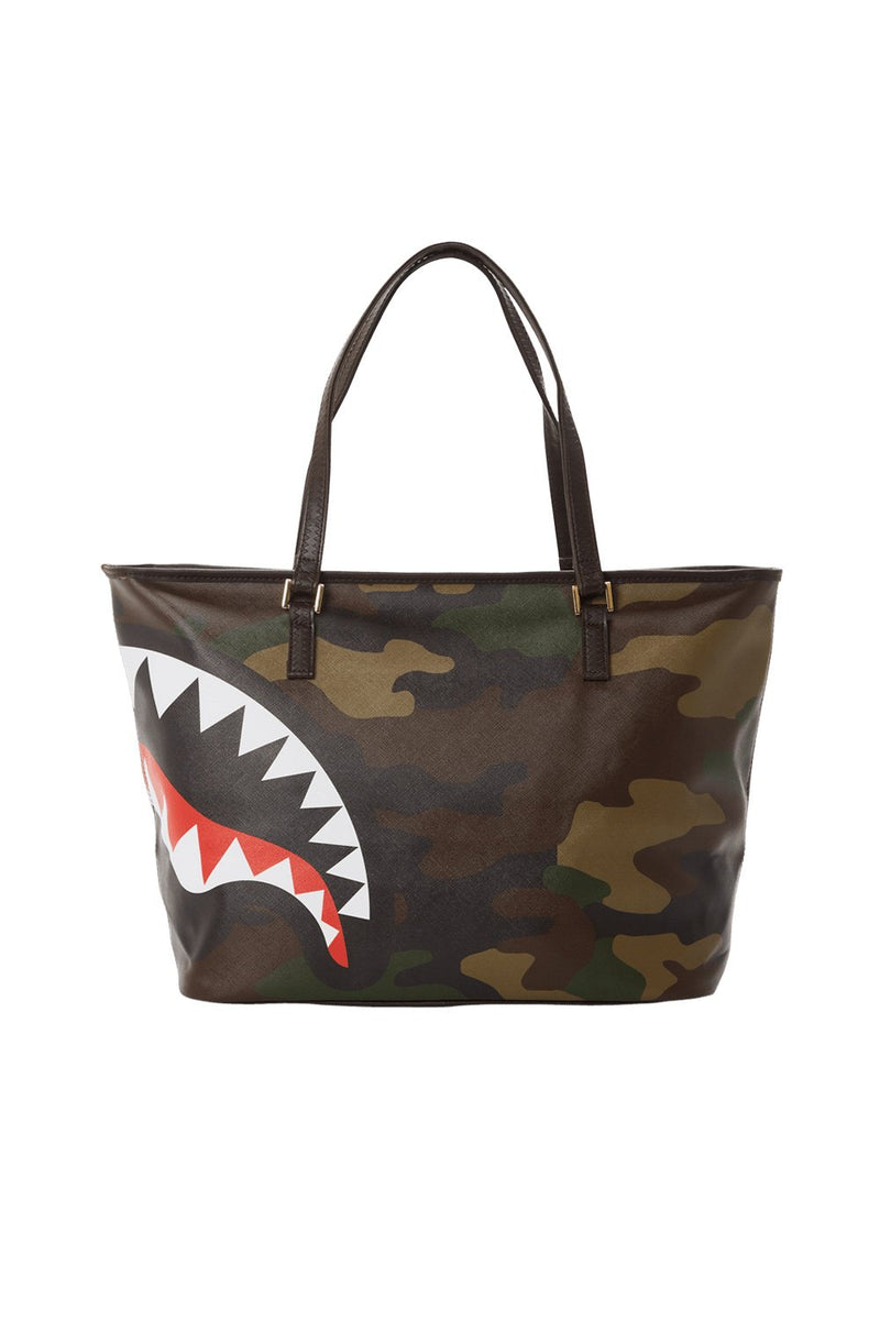 SPRAYGROUND Borsa shopper checks e camo