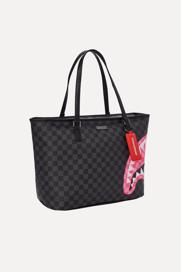 SPRAYGROUND Borsa shopper sharks in candy