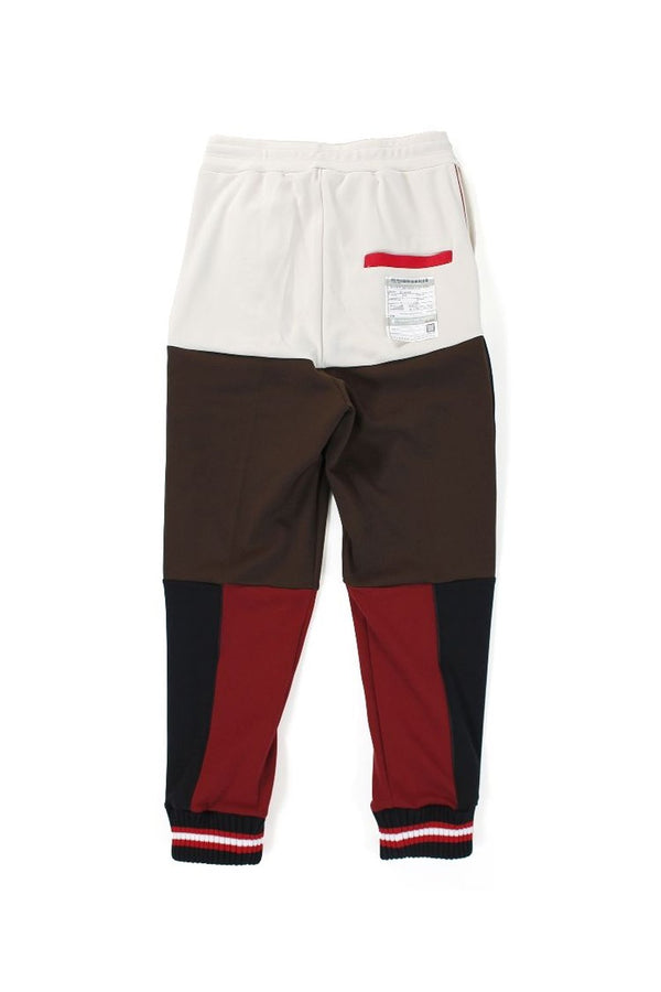 MAISON MIHARA YASUHIRO PANTALONI JOGGING BORDER