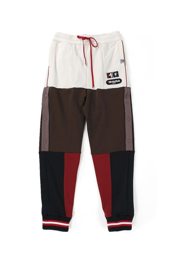 MAISON MIHARA YASUHIRO PANTALONI JOGGING BORDER