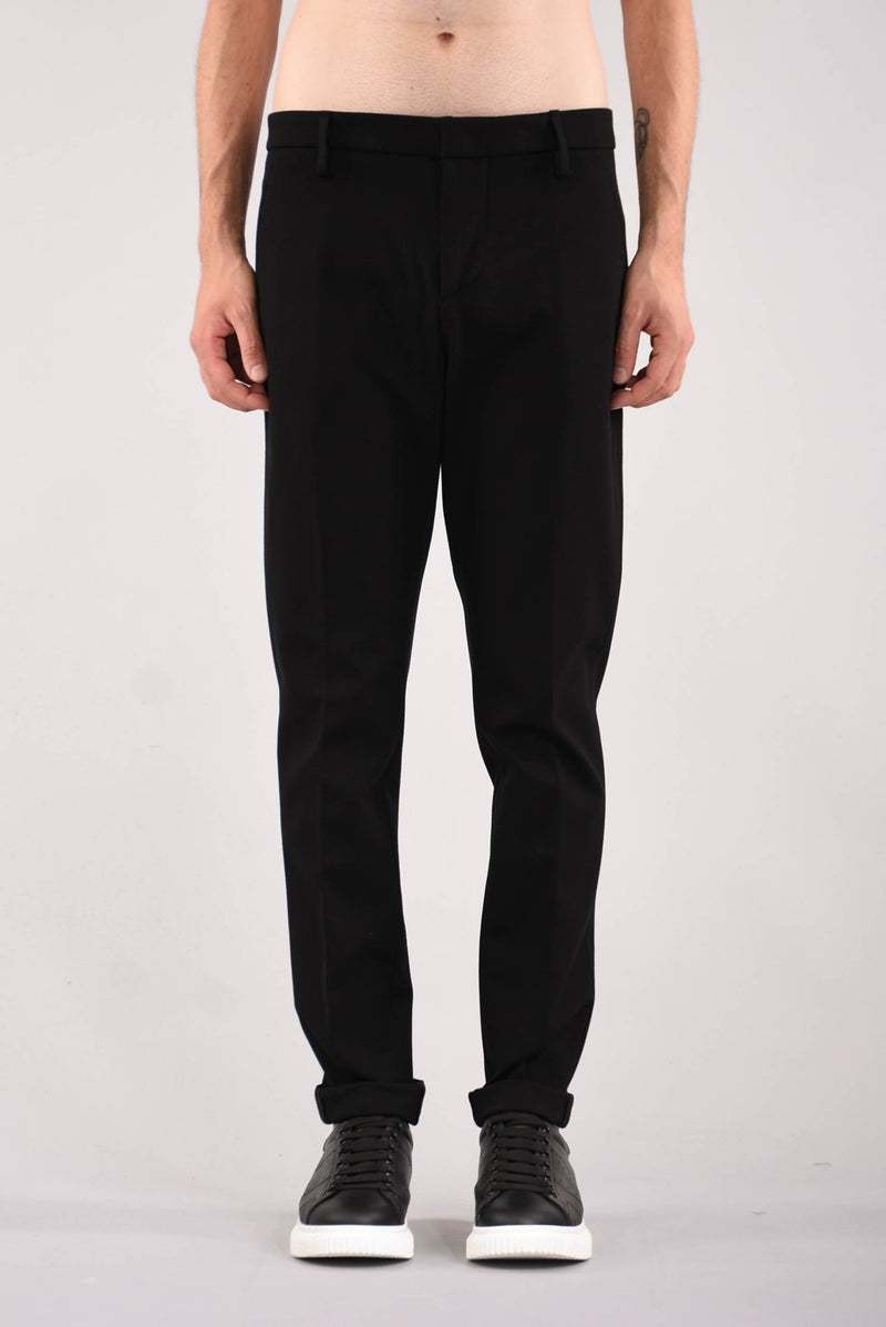 DONDUP Pantaloni gaubert in viscosa