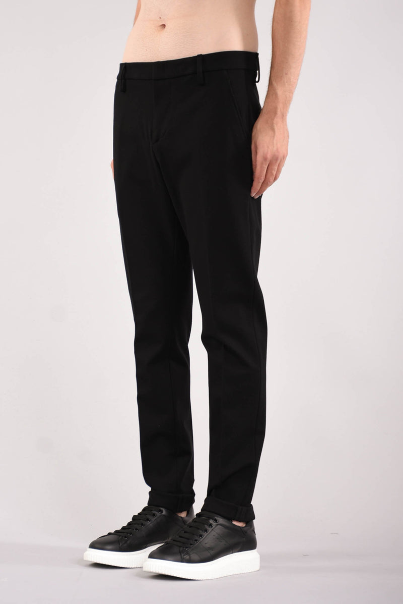 DONDUP Pantaloni gaubert in viscosa