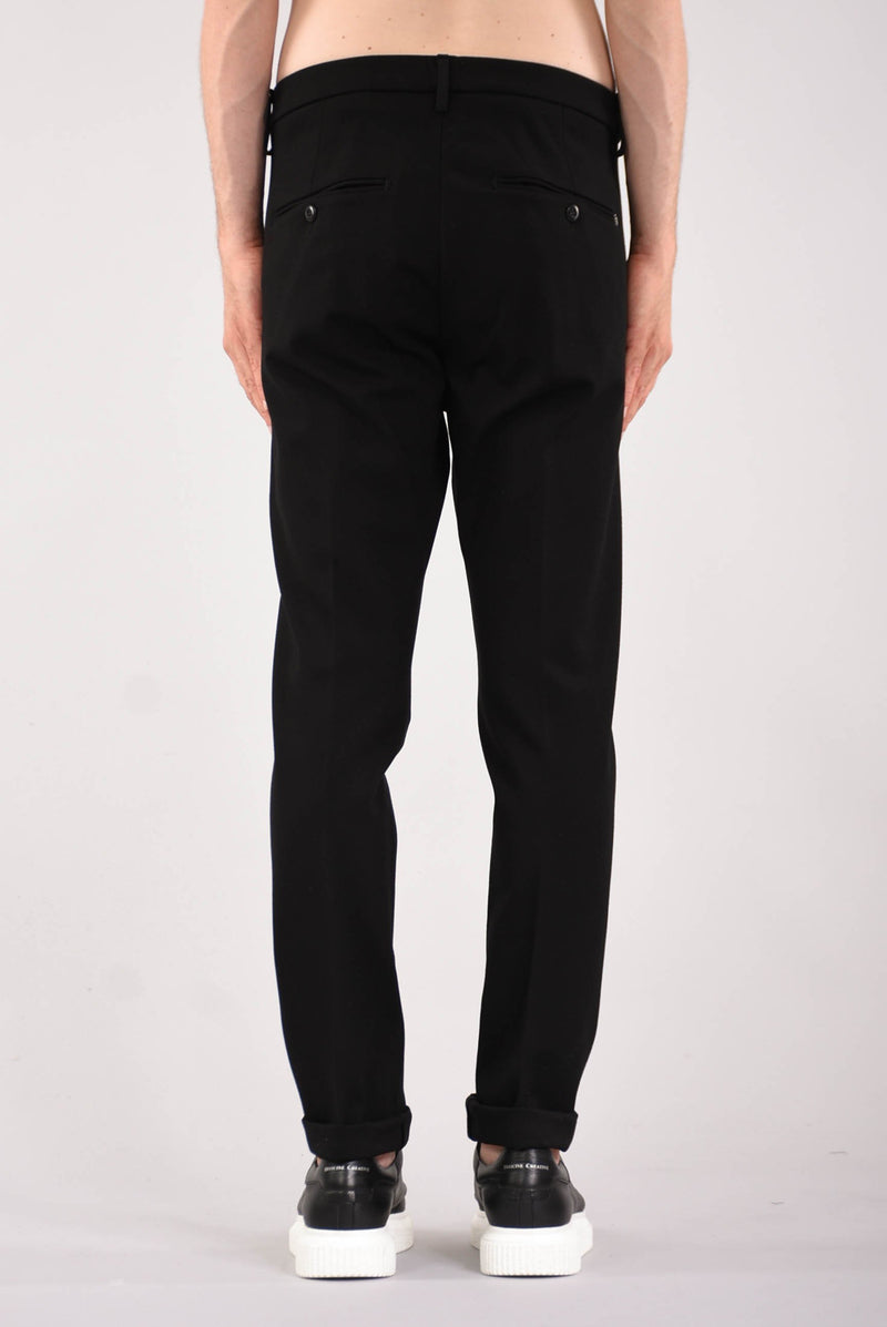 DONDUP Pantaloni gaubert in viscosa