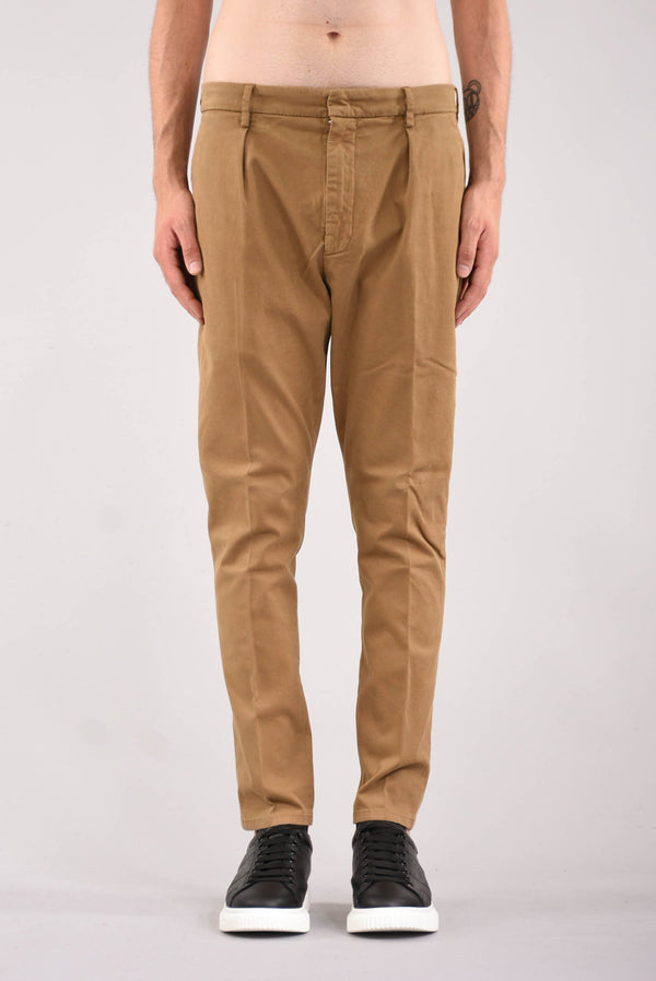 DONDUP Pantaloni tyler in cotone