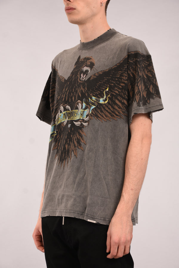 REPRESENT T-shirt terrier eagle in cotone