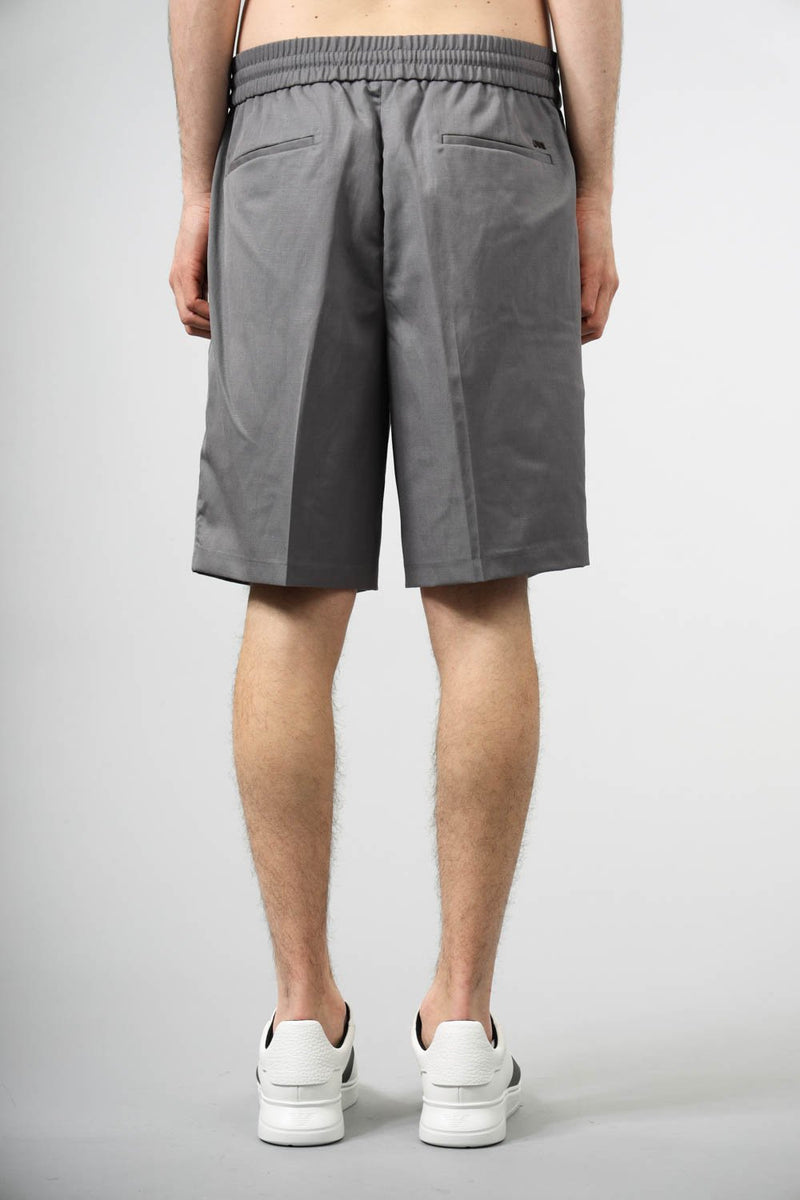 EMPORIO ARMANI Bermuda jogging in fresco lana