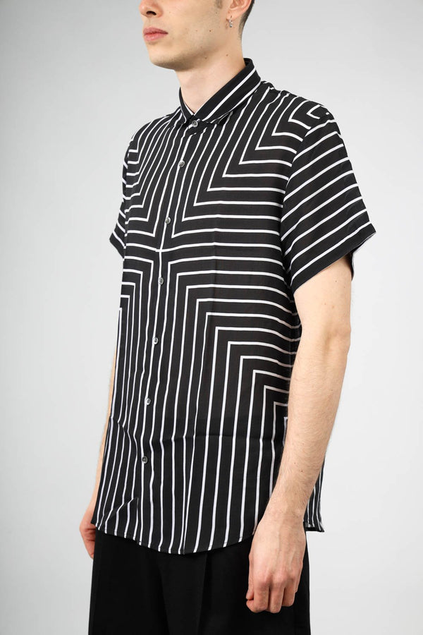 EMPORIO ARMANI Camicia fantasia in modal