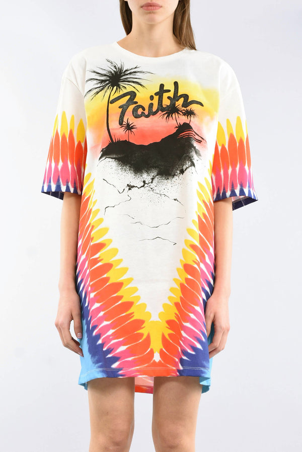 FAITH CONNEXION T-shirt stampata in cotone