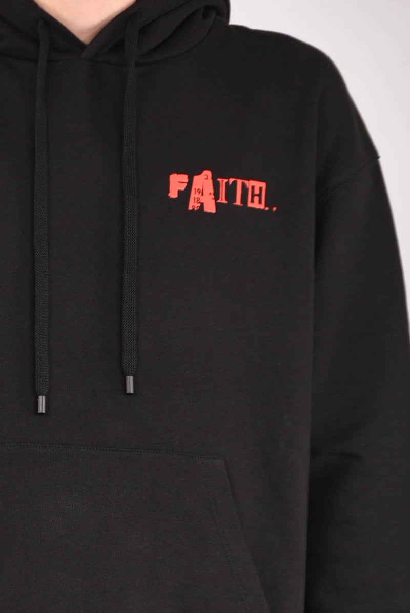 FAITH CONNEXION Felpa con logo in cotone