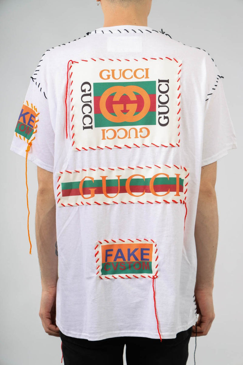 DANIELE IOV FAKECVSTOM T-shirt in cotone