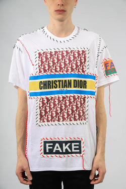 DANIELE IOV FAKECVSTOM T-shirt in cotone