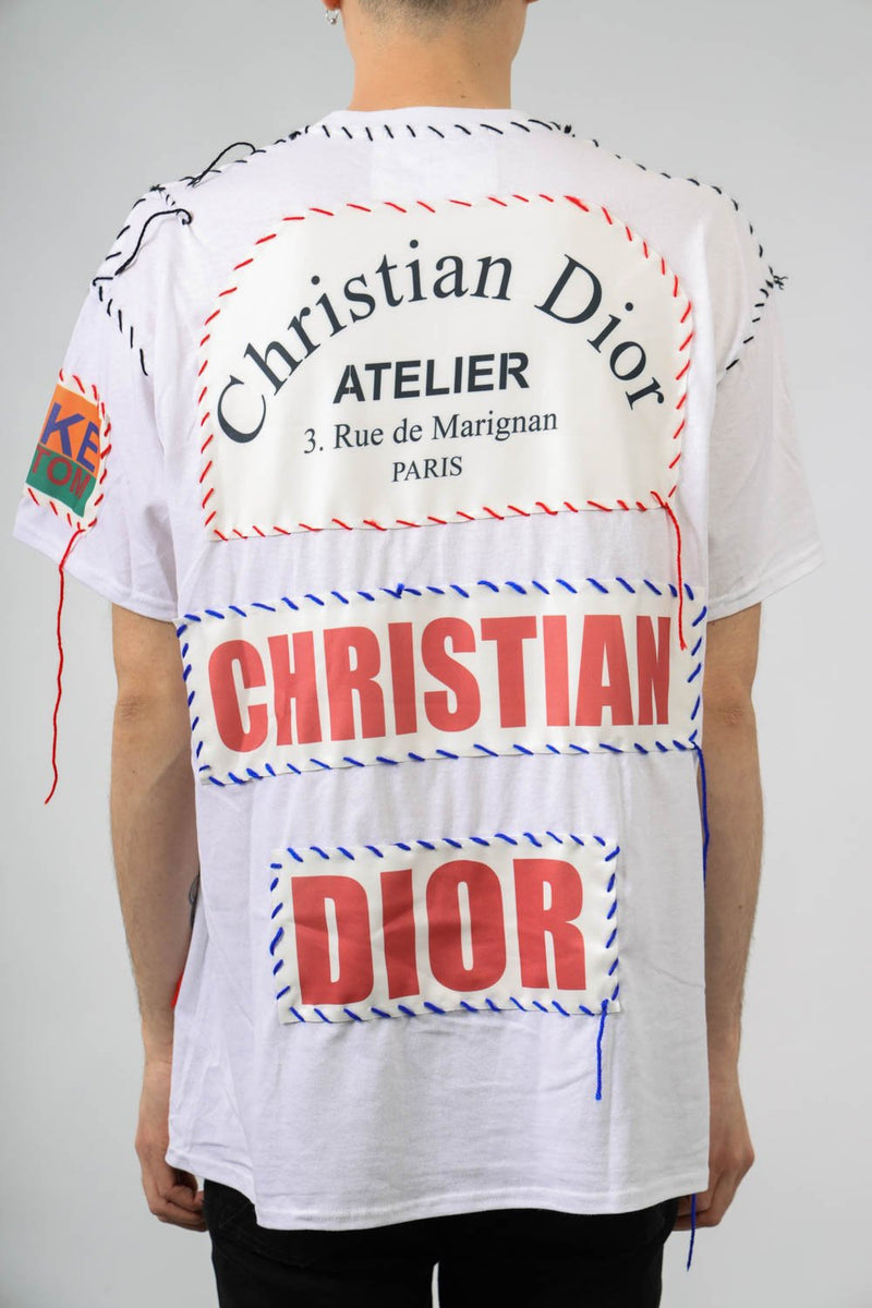 DANIELE IOV FAKECVSTOM T-shirt in cotone