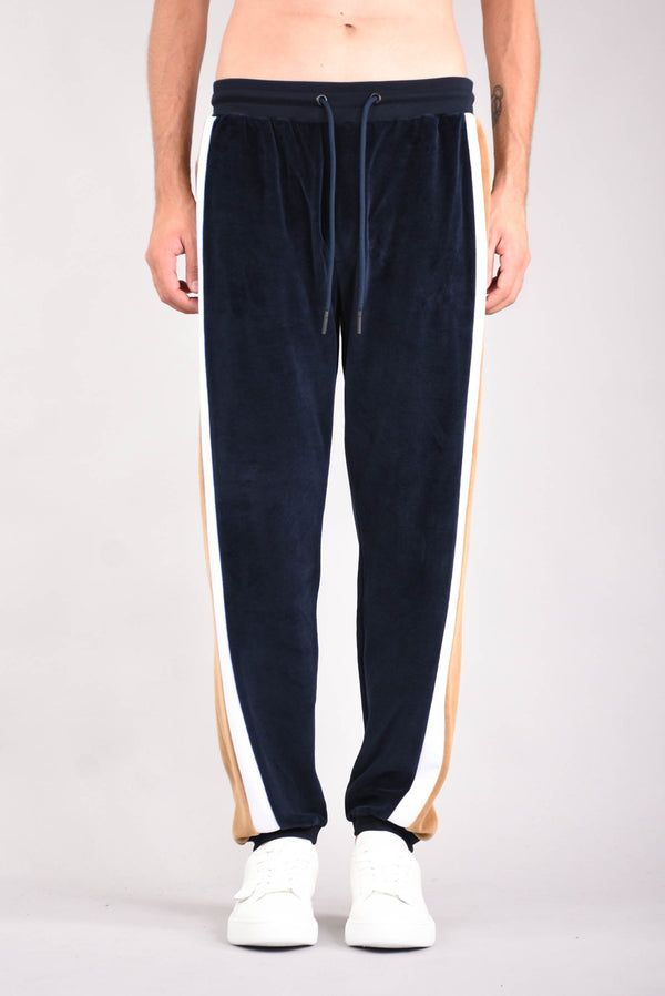 ICEBERG Pantaloni jogging con bande laterali in cotone