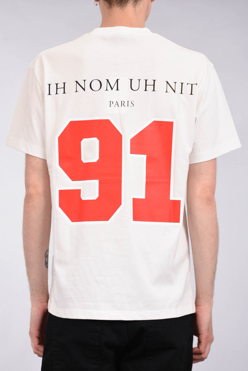 IH NOM UH NIT T-shirt whit chicago player print on front and logo number