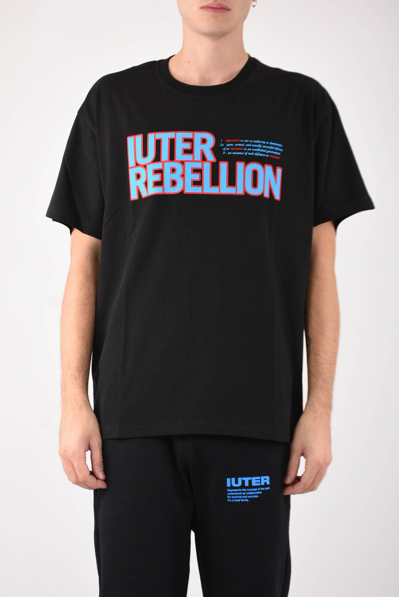 IUTER T-shirt deserve in cotone