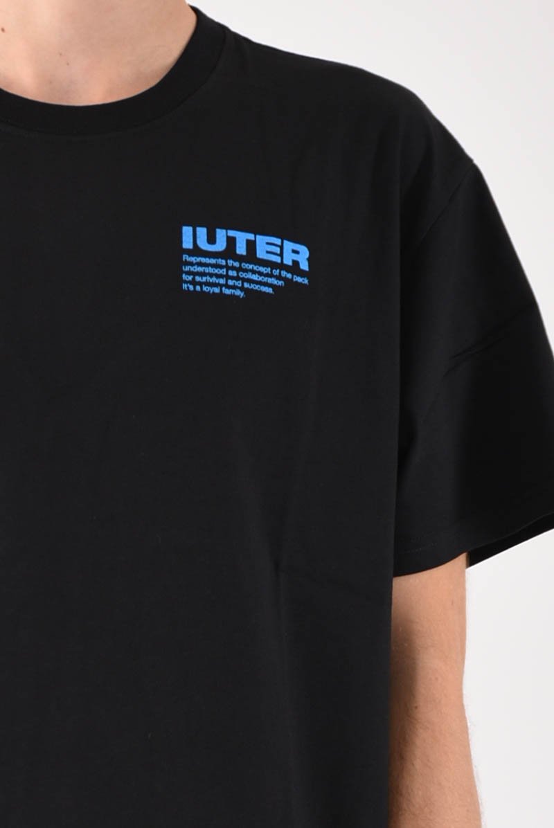 IUTER T-shirt info in cotone