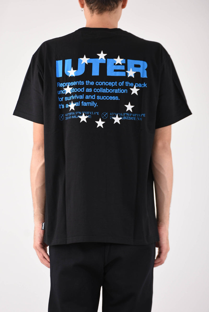 IUTER T-shirt info in cotone