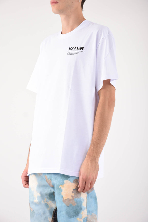 IUTER T-shirt info in cotone