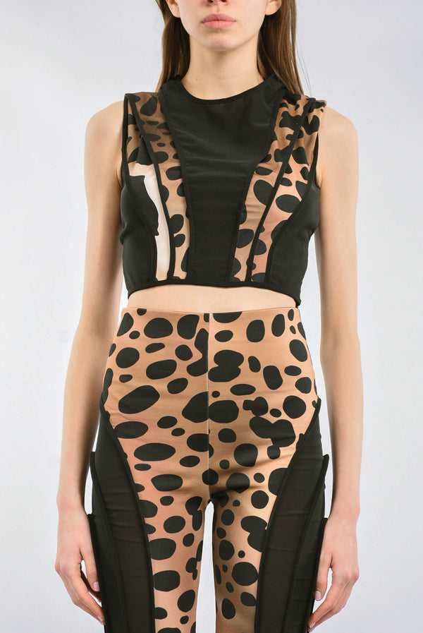 JUST CAVALLI crop top