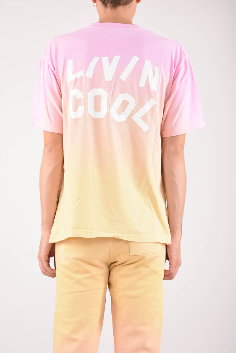 LIVIN COOL T-shirt tie dye in cotone