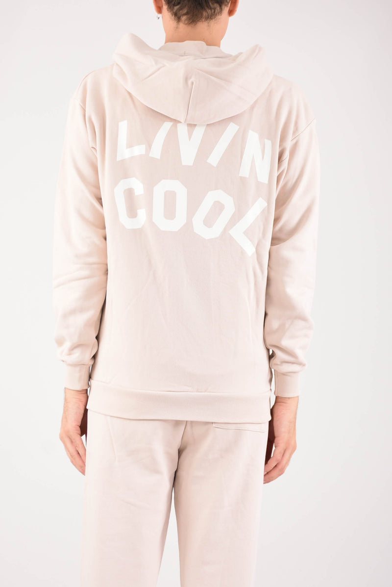 LIVIN COOL Felpa con zip in cotone