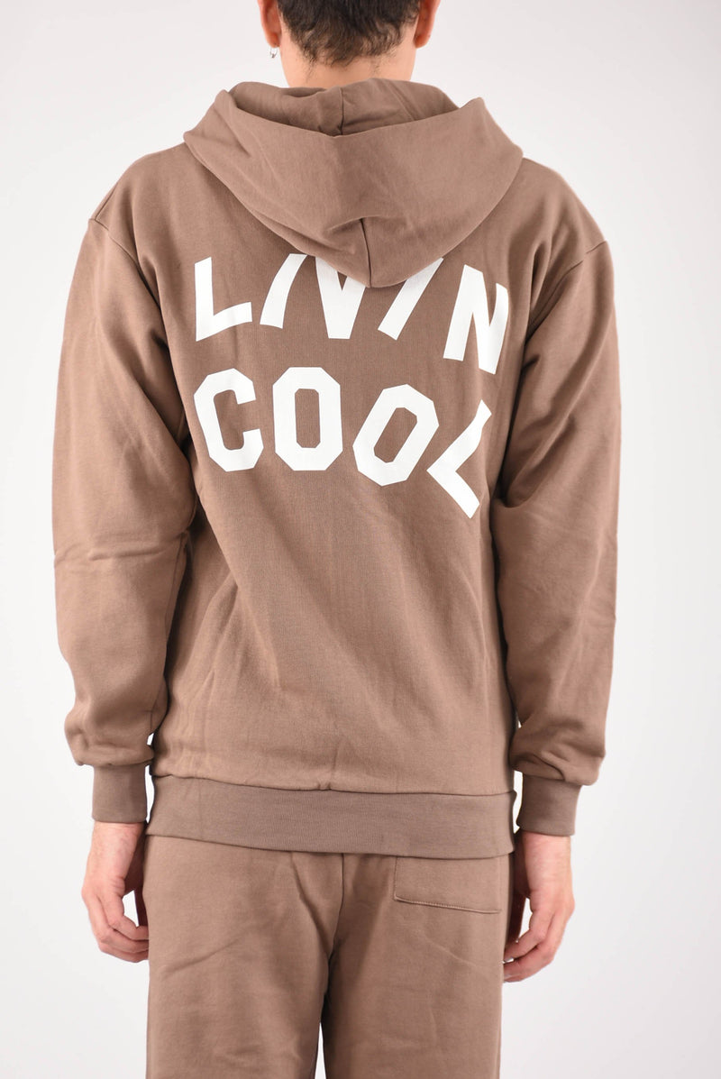 LIVIN COOL Felpa con zip in cotone