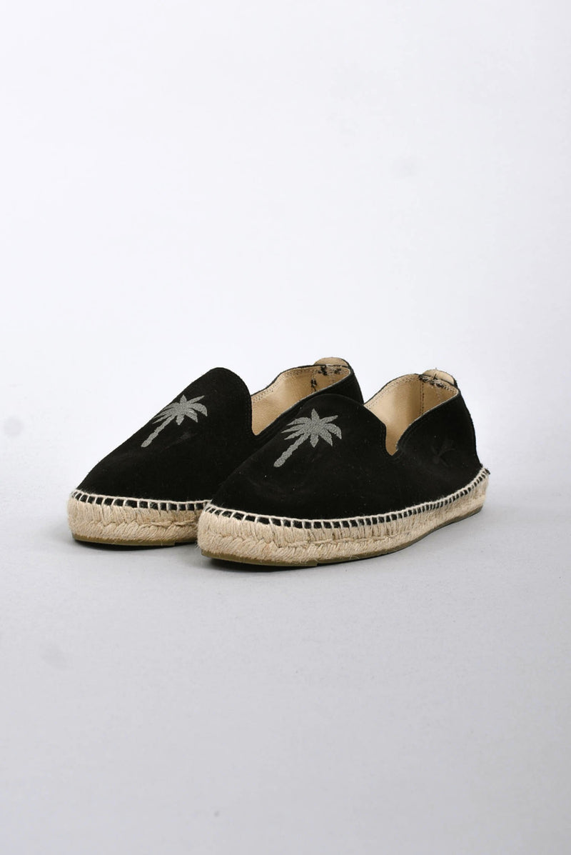 MANEBI Espadrillas palm springs in pelle vegana