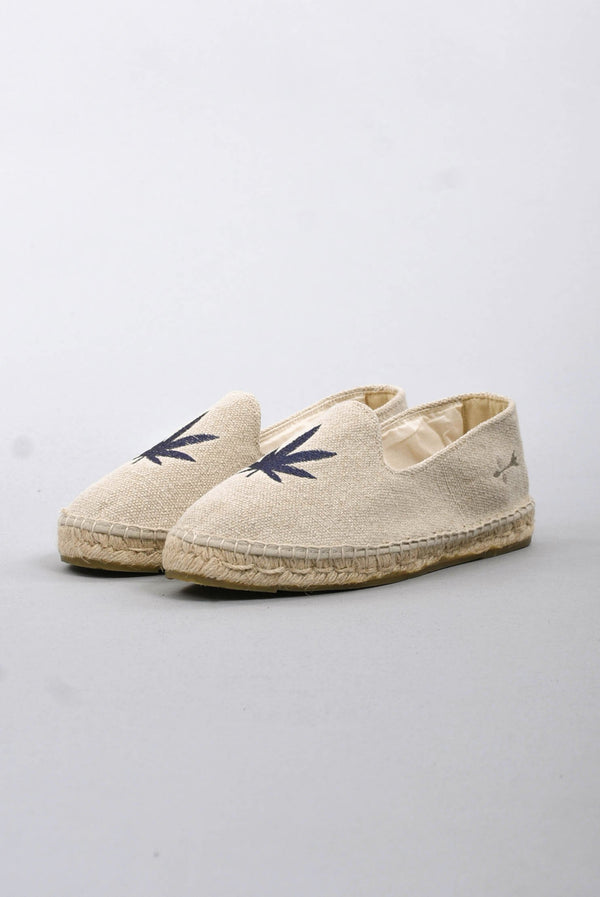 MANEBI Espadrillas palm springs in lino