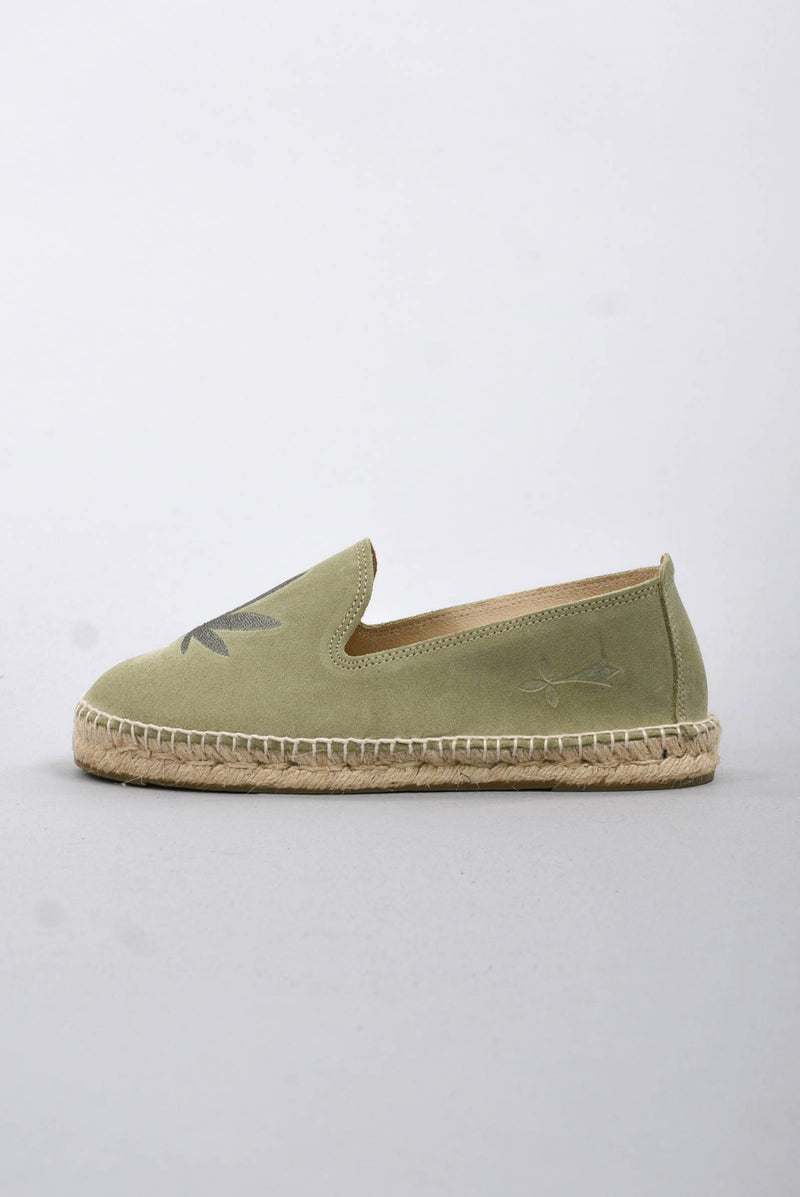 MANEBI Espadrillas palm springs in suede