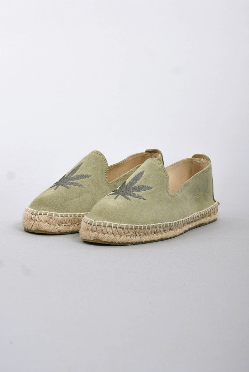 MANEBI Espadrillas palm springs in suede