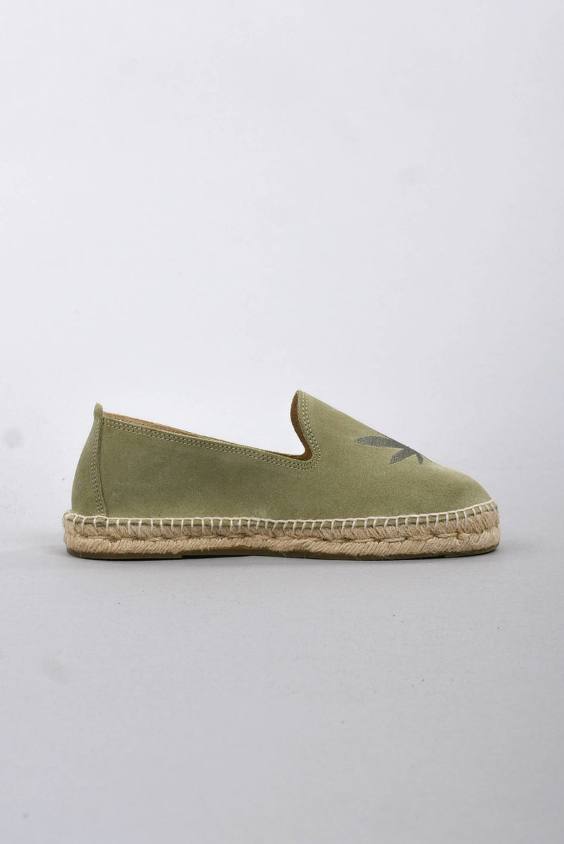 MANEBI Espadrillas palm springs in suede