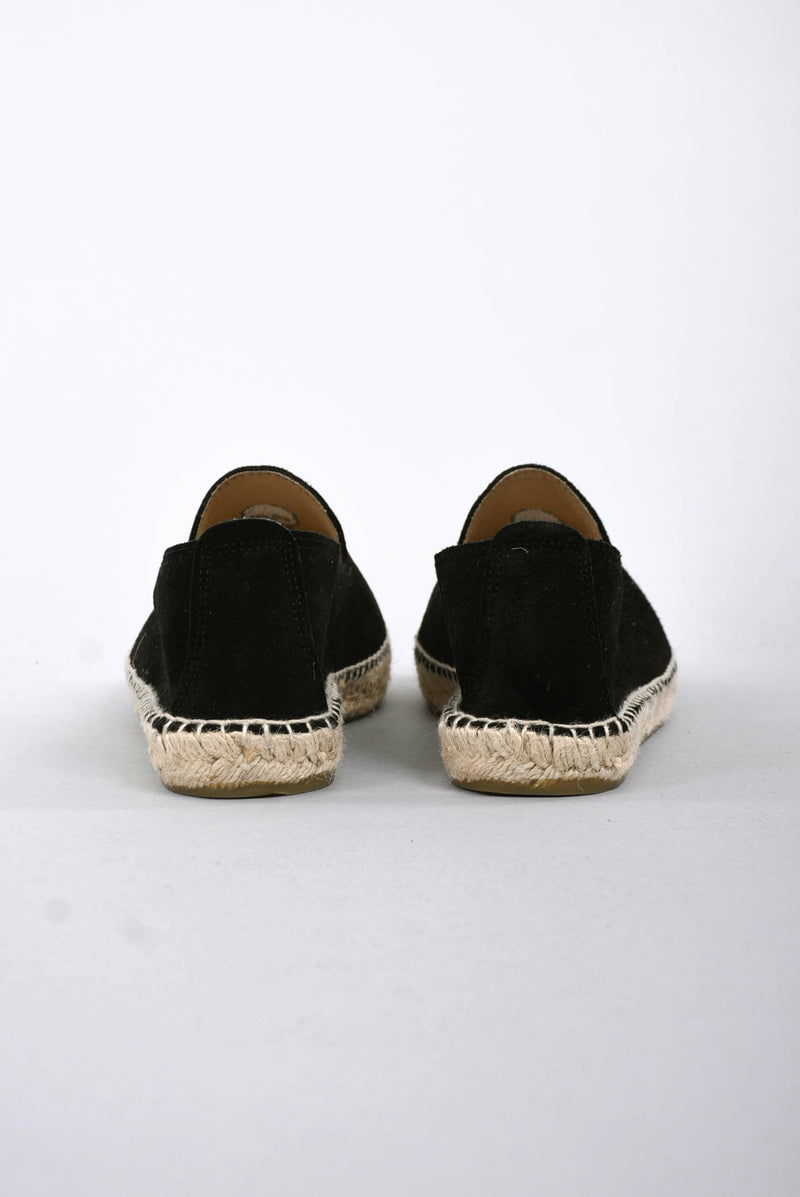 MANEBI Espadrillas skull palm springs in pelle vegana