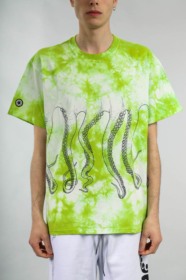 OCTOPUS T-shirt freak in cotone