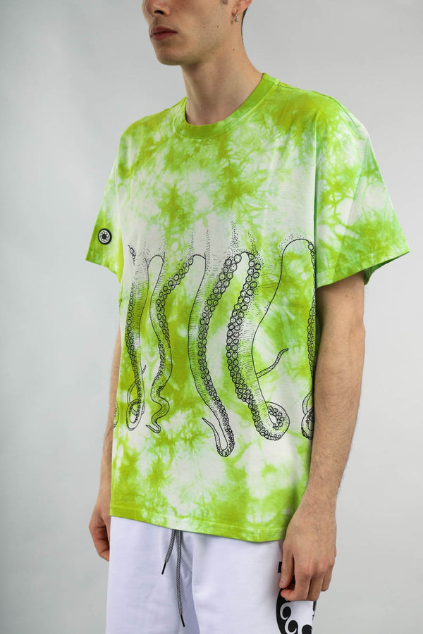 OCTOPUS T-shirt freak in cotone