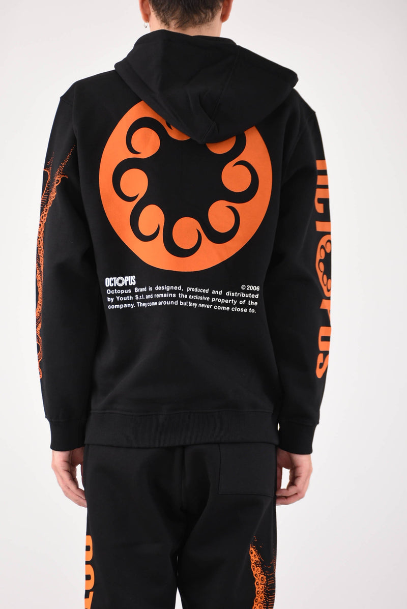 OCTOPUS Felpa logo zip