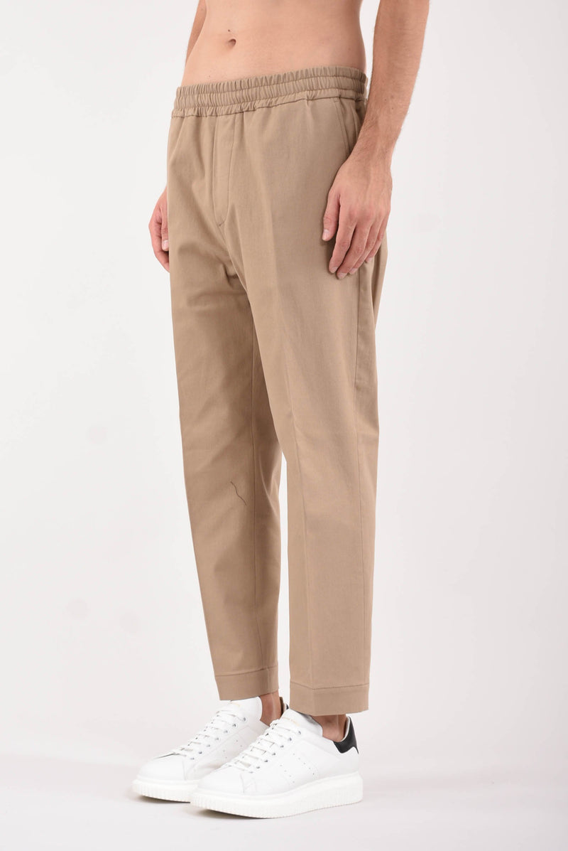 PAOLO PECORA Pantaloni jogger in cotone