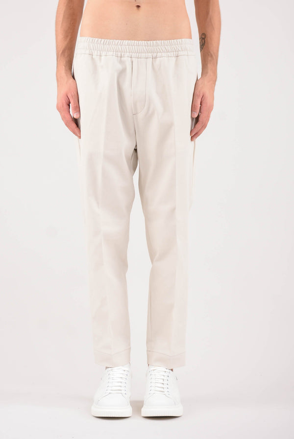 PAOLO PECORA Pantaloni jogger in cotone