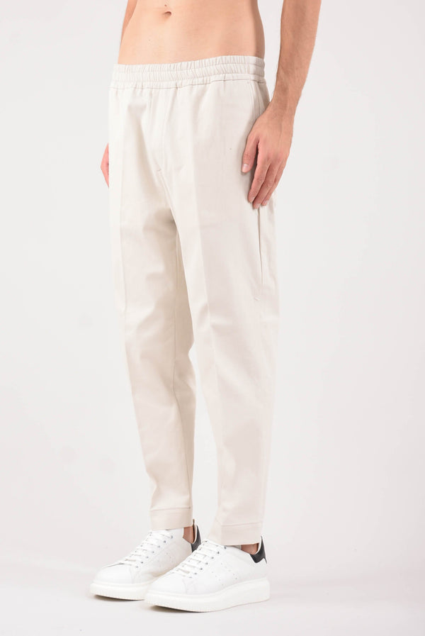 PAOLO PECORA Pantaloni jogger in cotone