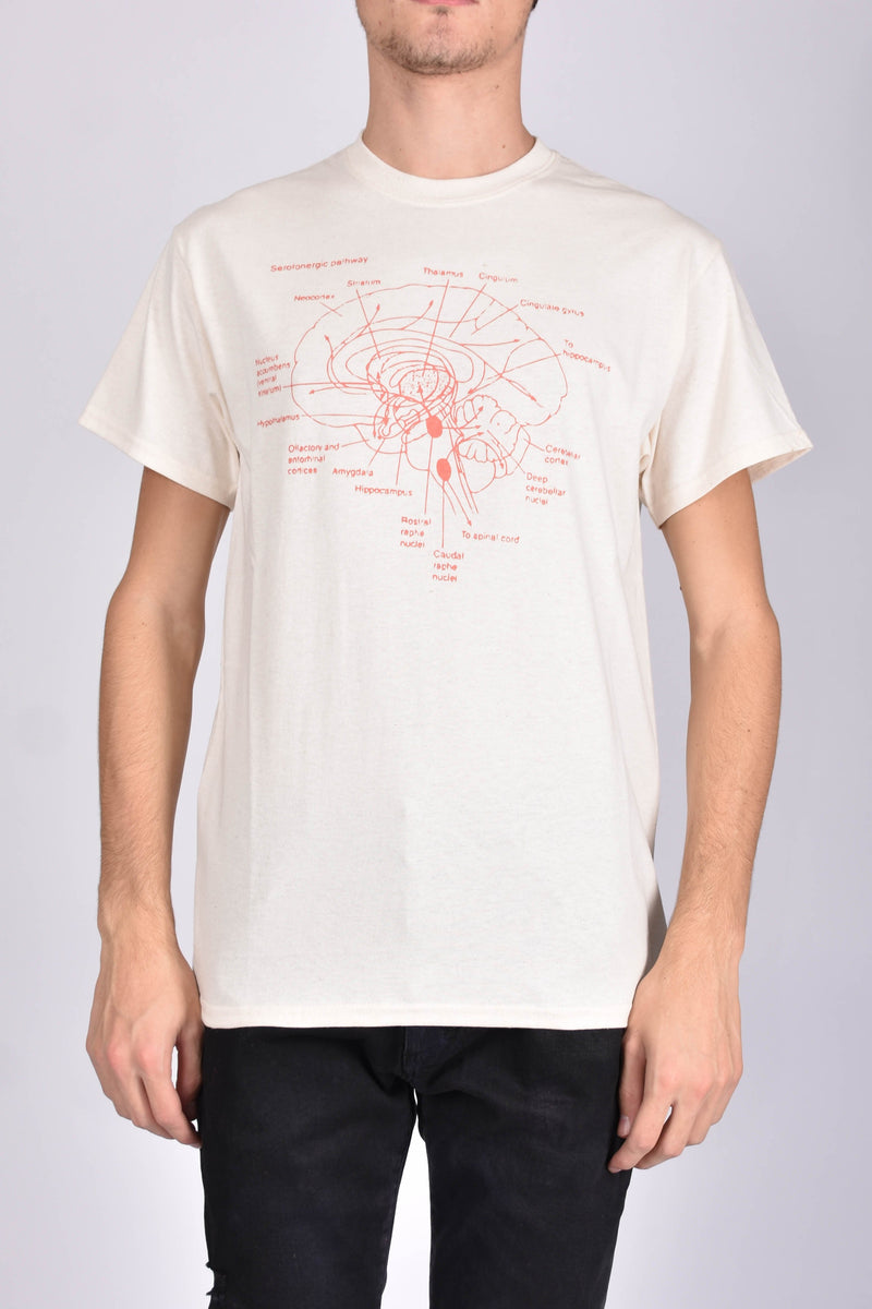 DANILO PAURA T-SHIRT GIROCOLLO BRAIN