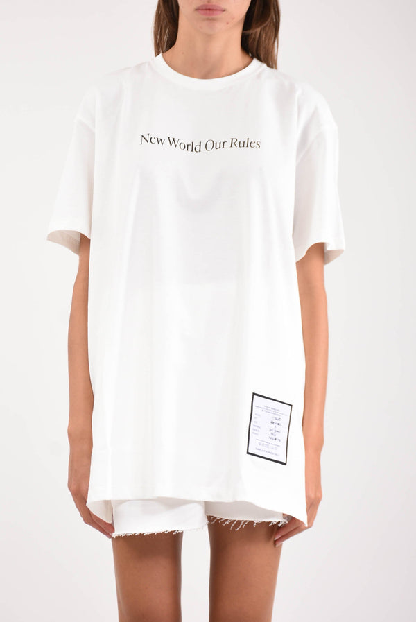 IH NOM UH NIT T-shirt dress whit quote and logo